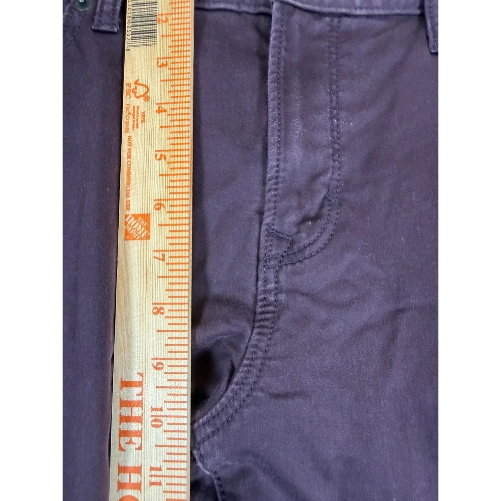 Banana Republic Travel Jeans Mens 35x30 Burgundy Excellent Slim Fit Pants